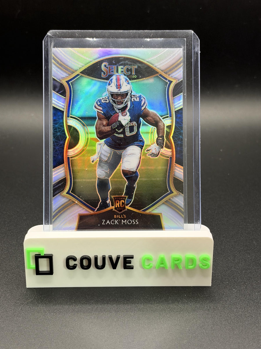 2020 Panini Select #69 Zack Moss Silver Prizm