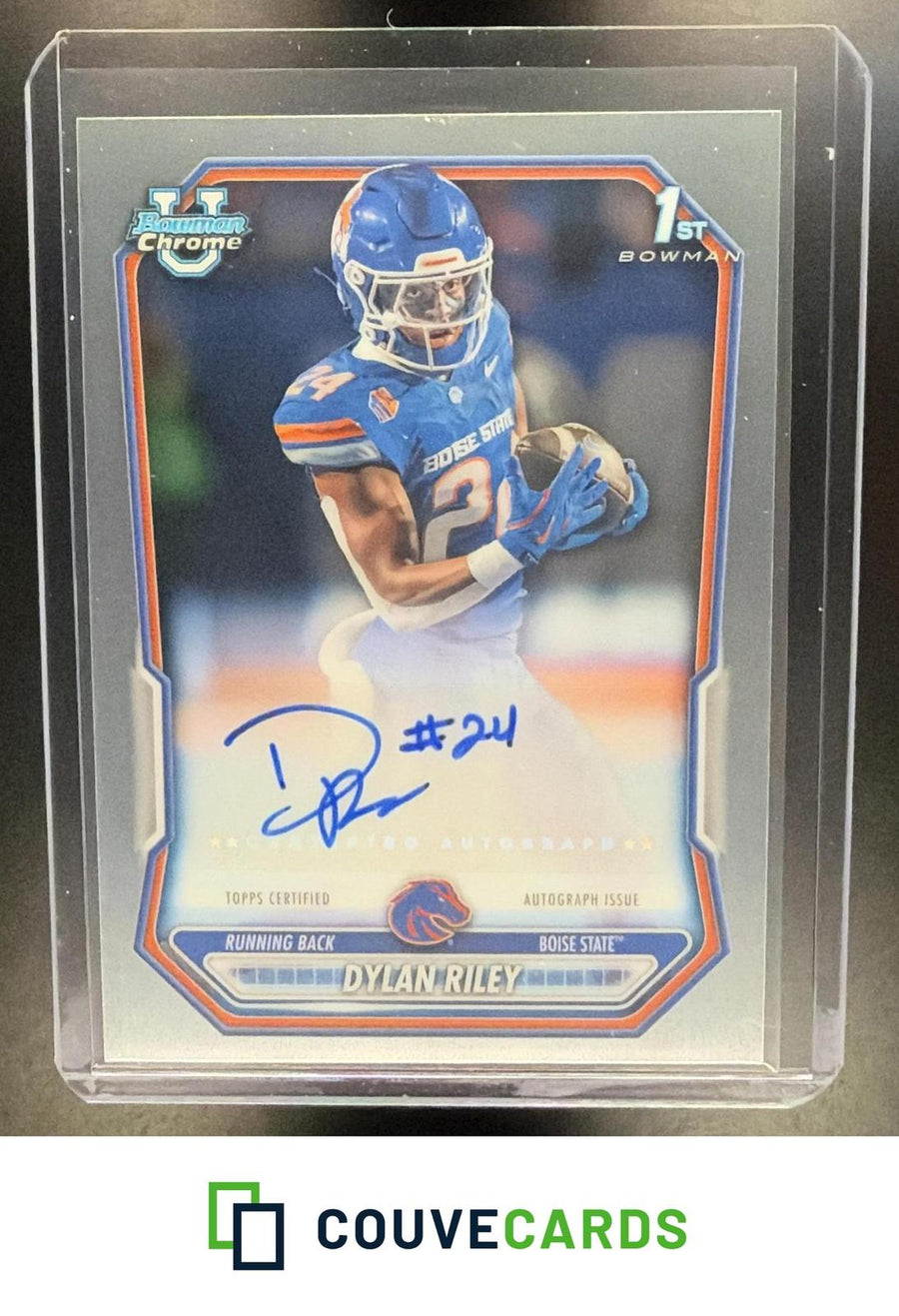 Dylan Riley 2026 Bowman #BCPA-DR Chrome Prospect Autographs AU