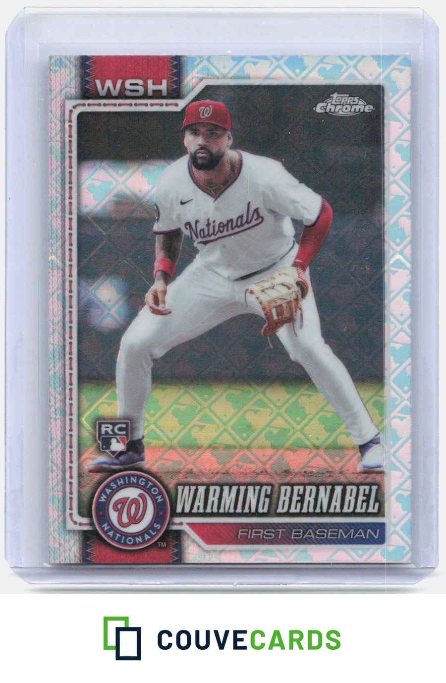 Warming Bernabel 2026 Topps Chrome Logofractor Edition #247 RC