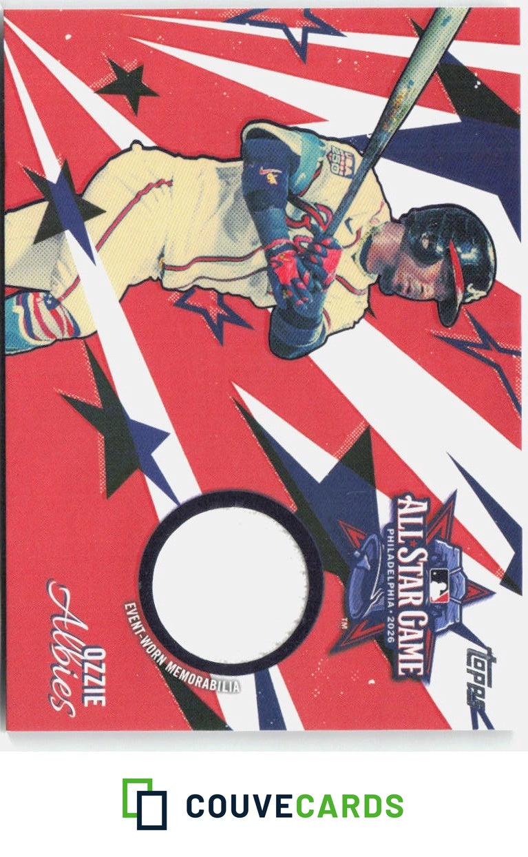 2026 Topps Update All-Star Stitches Ozzie Albies #AS-OA