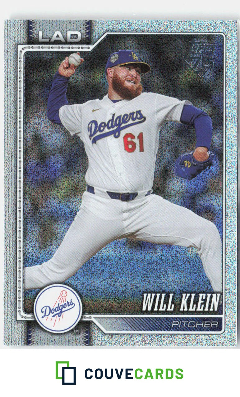 Will Klein 2026 Topps Update US241 Rainbow Foil