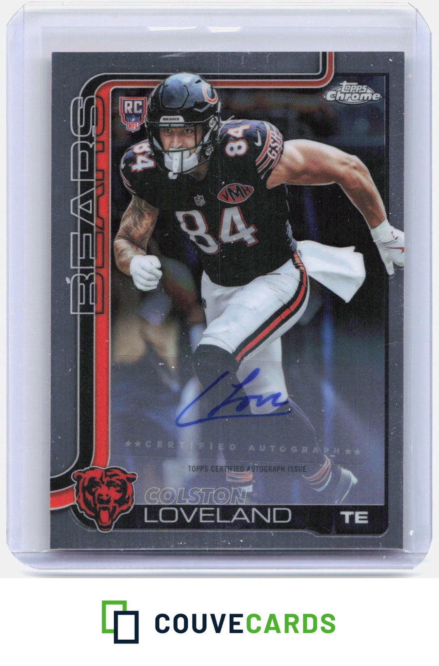 2025 Topps Chrome #RA-CL Colston Loveland Chrome Rookie Autographs