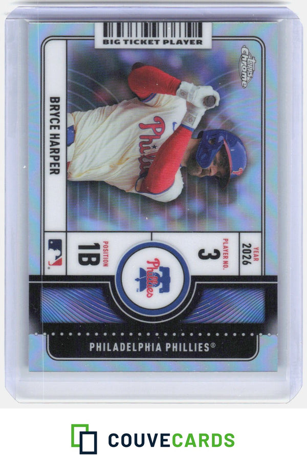 2026 Topps Chrome #BTP-19 Bryce Harper Big Ticket Players
