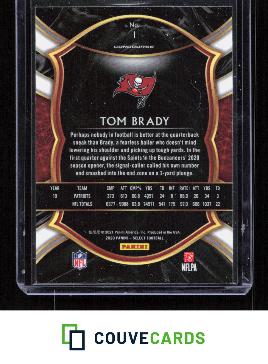 2020 Panini Select #1 Tom Brady