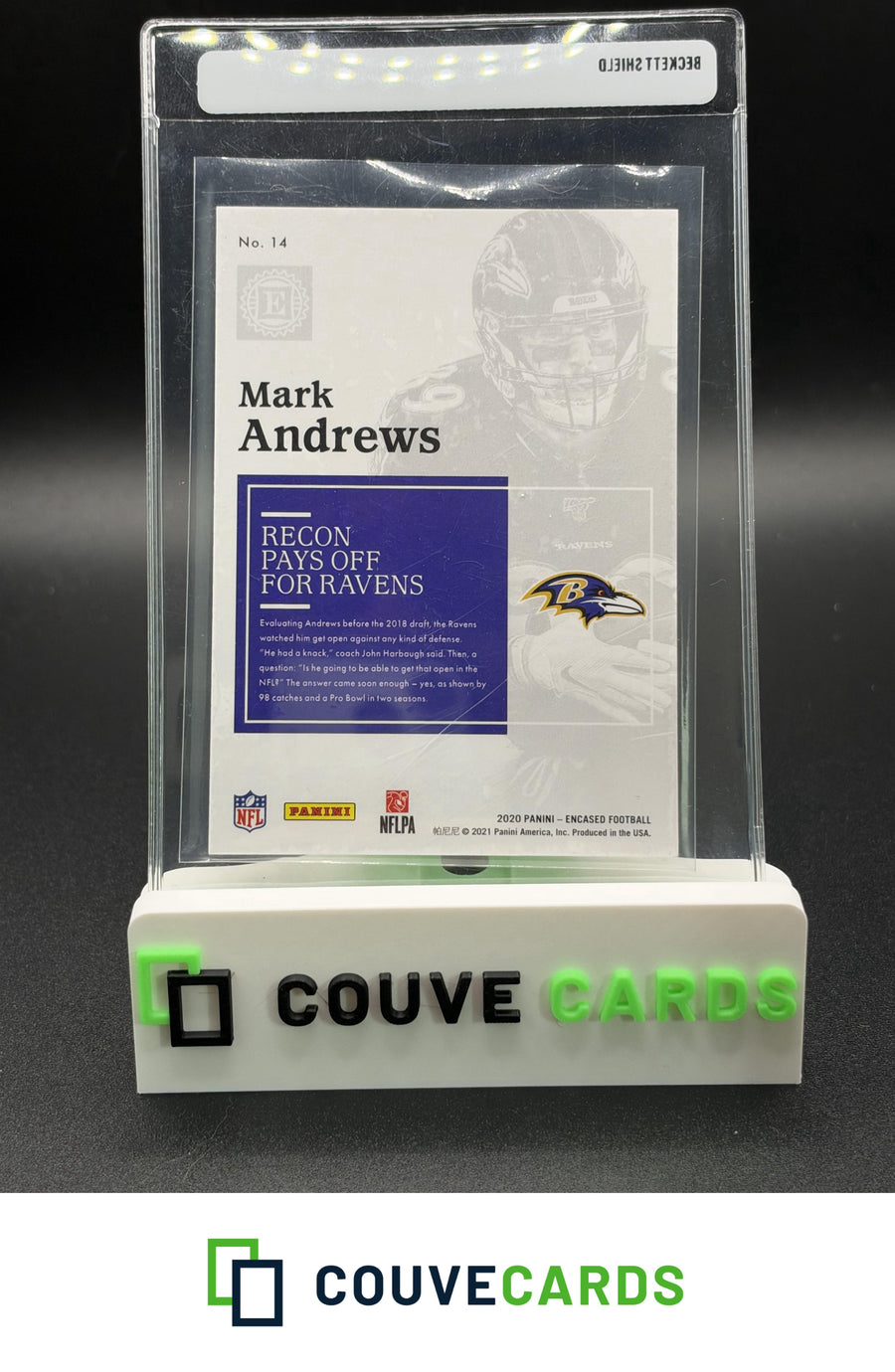 2020 Panini Encased #14 Mark Andrews