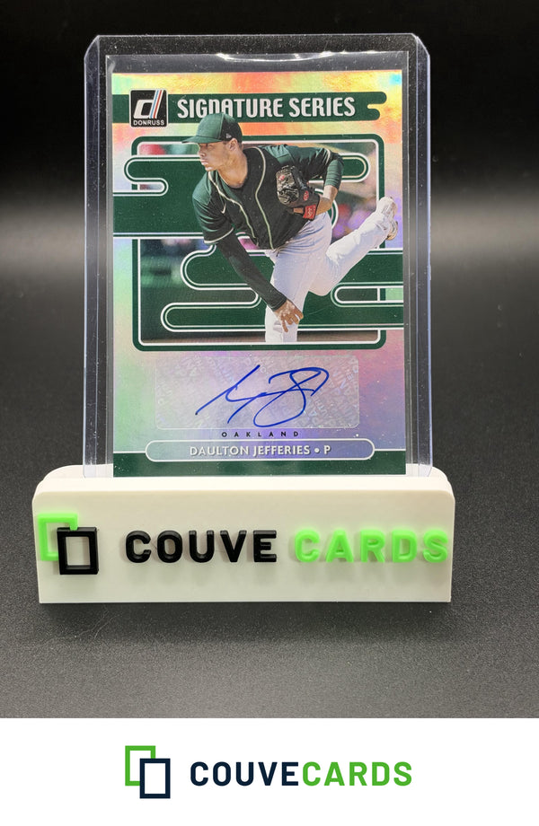 2021 Donruss #SS-DJ Daulton Jefferies Signature Series