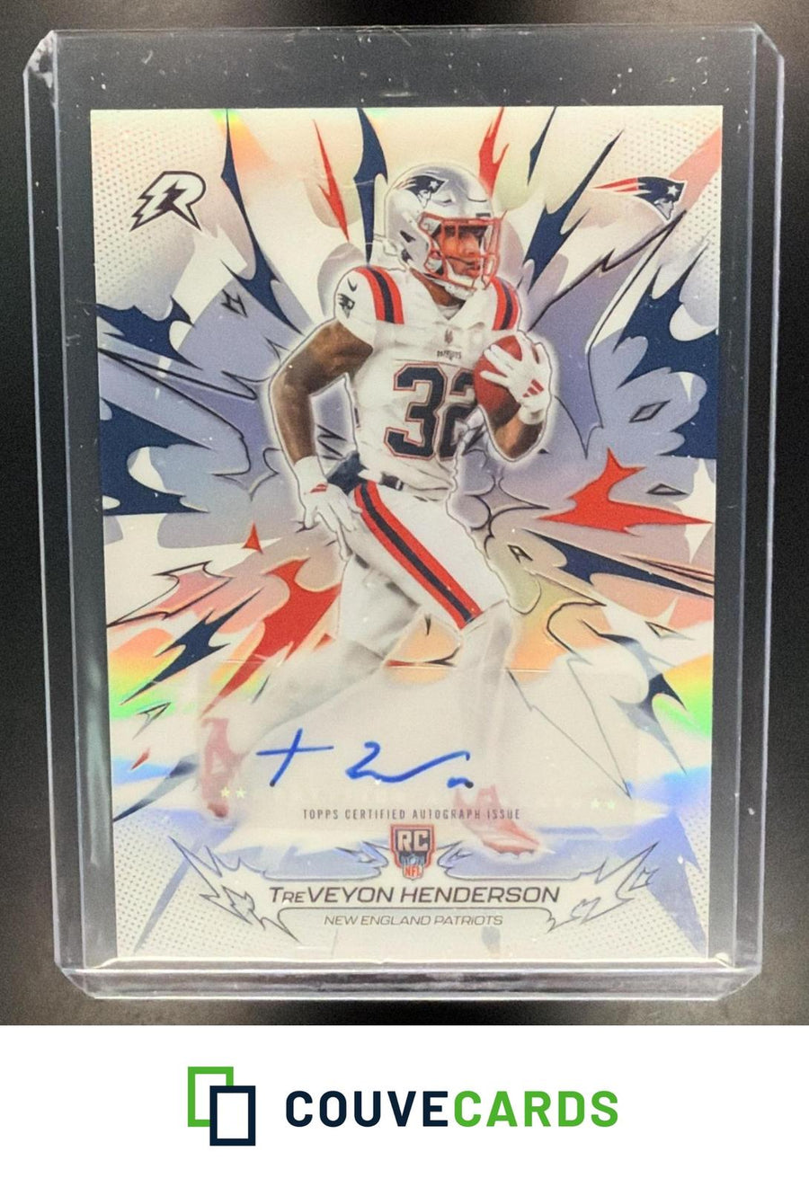 TreVeyon Henderson 2025 Topps Resurgence #159 Signatures AU