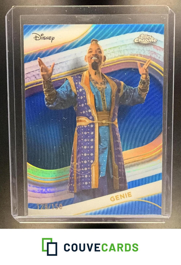 2025 Topps Chrome Disney #186 Genie Blue #/150
