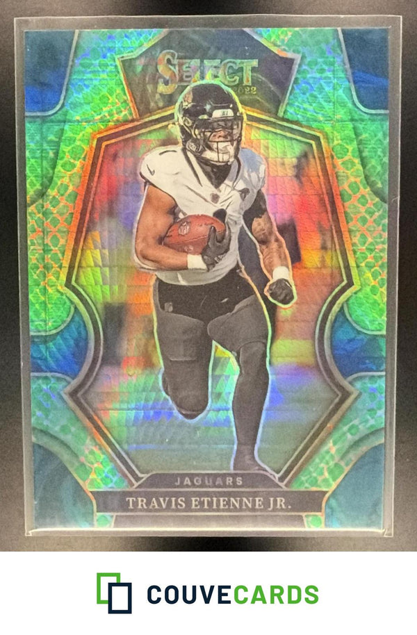 Travis Etienne Jr. 2022 Panini Select #147 Dragon Scale Prizm