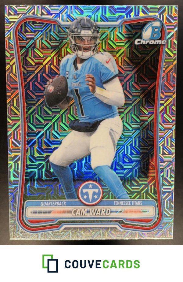 Cam Ward 2026 Bowman #BCV-95 Chrome Mojo Refractor