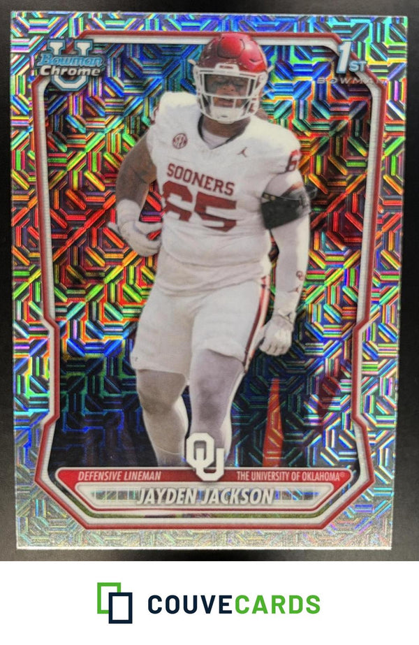 Jayden Jackson 2026 Bowman #BCP-120 Chrome Prospects Mojo Refractor