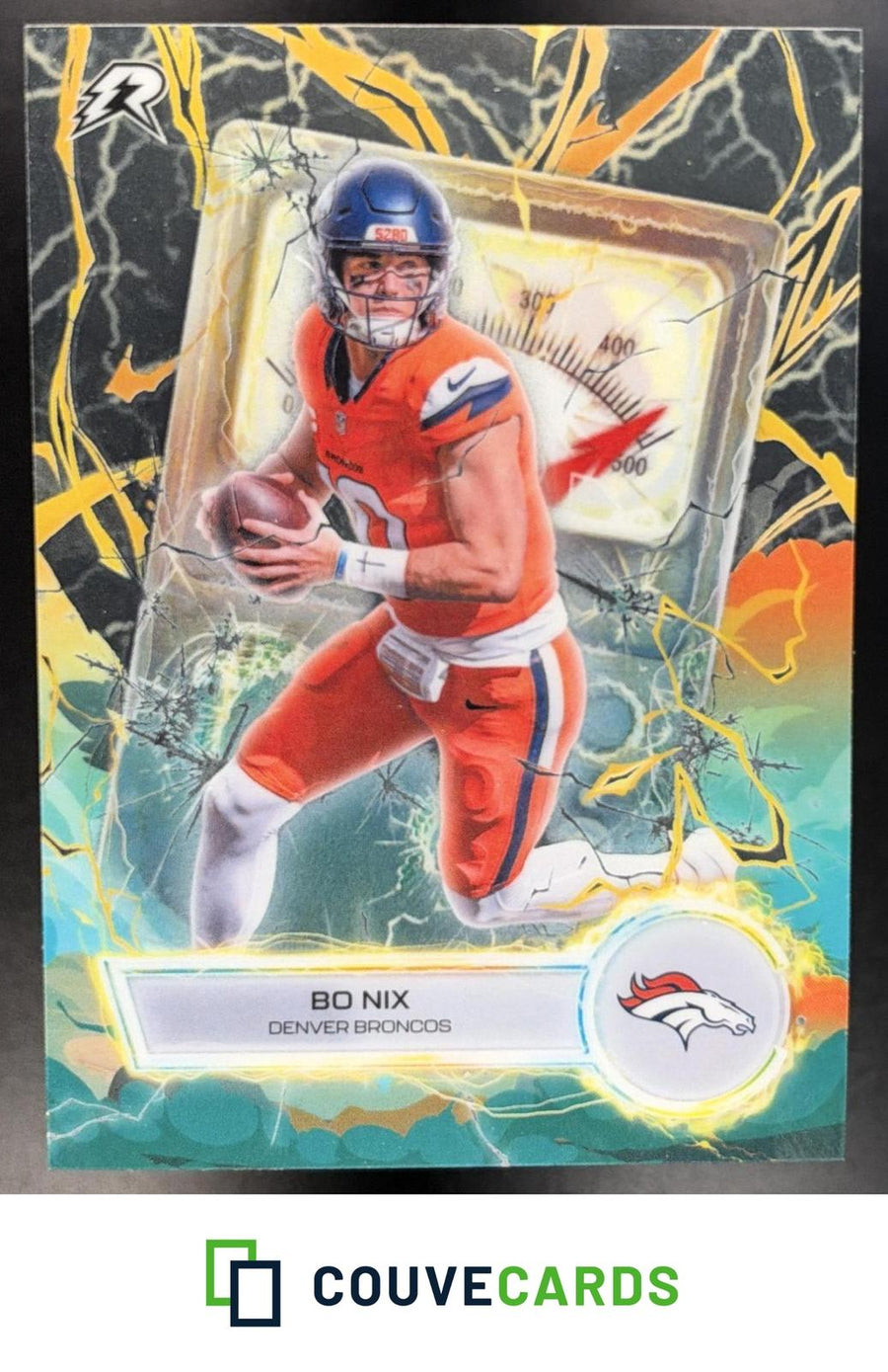 Bo Nix 2025 Topps Resurgence #VT-16 Voltaic