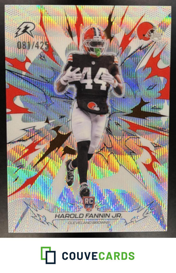 Harold Fannin Jr. 2025 Topps Resurgence #201 Surge Refractor RC