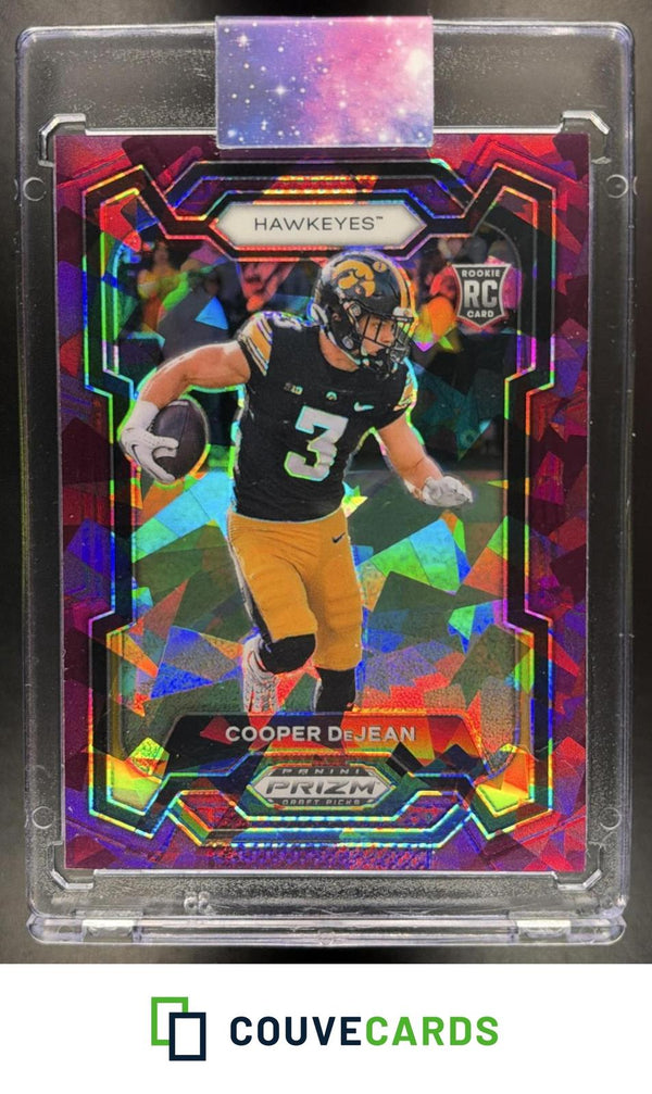 Cooper Dejean 2024 Panini Prizm Draft Picks #113 Purple Ice