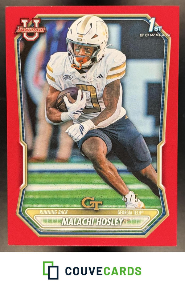 2026 Bowman #BPP-54 Malachi Hosley Prospects Red #/5