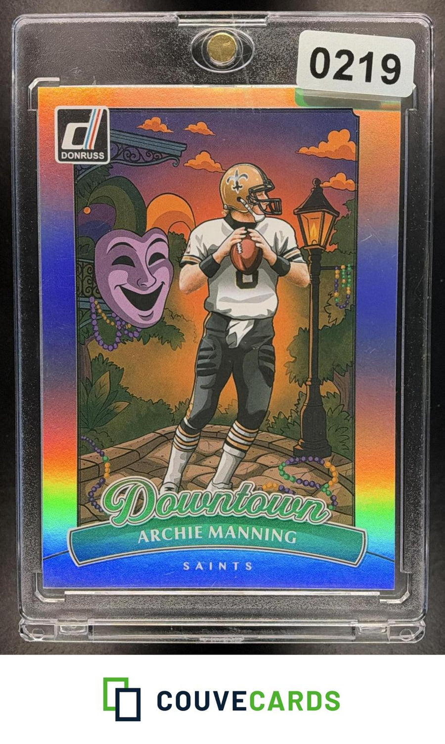 Archie Manning 2025 Donruss #5 Downtown!