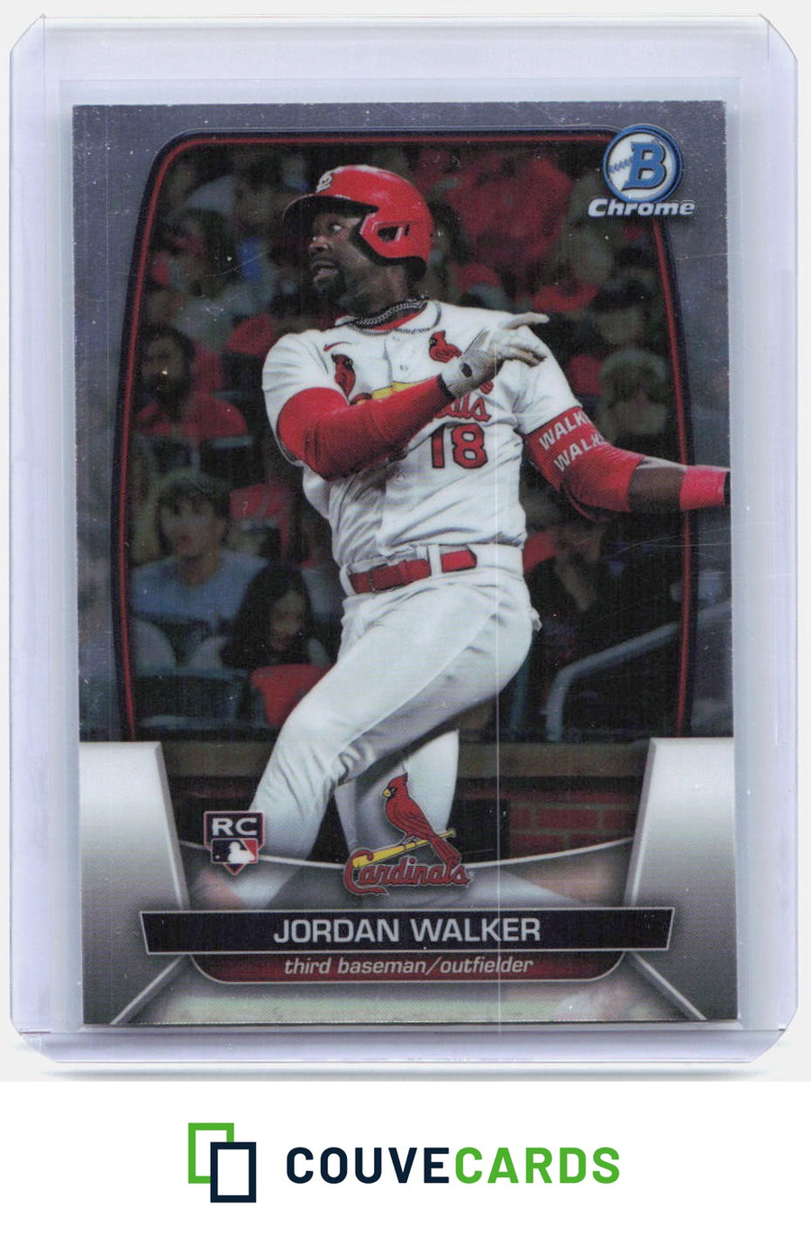 Jordan Walker 2023 Bowman Chrome #18 RC