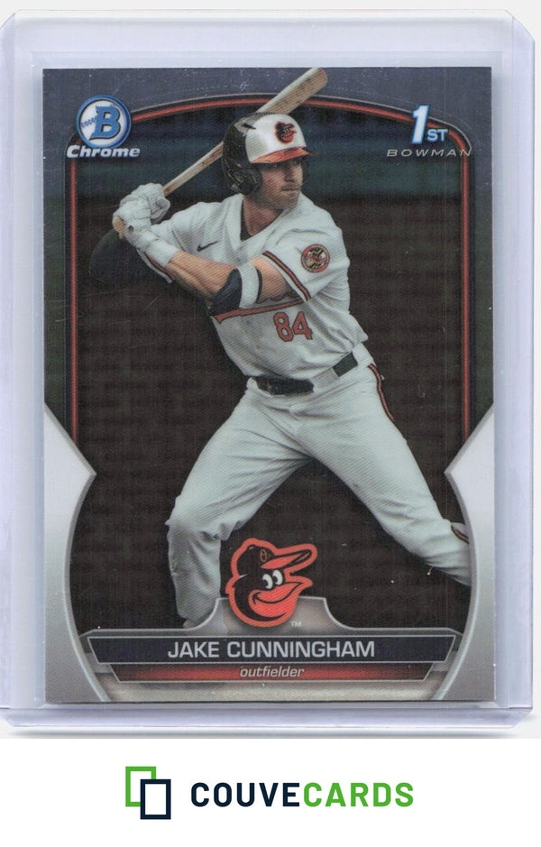 Jake Cunningham 2023 Bowman Draft #BDC-198 Chrome