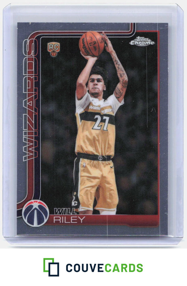Will Riley 2025-26 Topps Chrome Update #171 RC