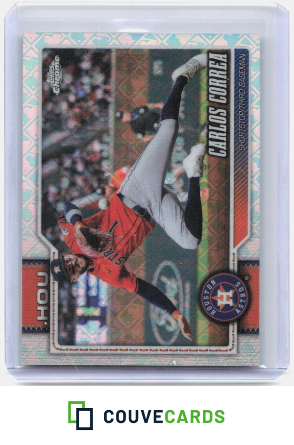 Carlos Correa 2026 Topps Chrome Logofractor Edition #47