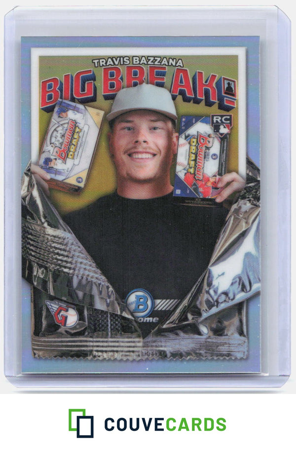 Travis Bazzana 2026 Bowman Chrome #BB-21 Big Break!
