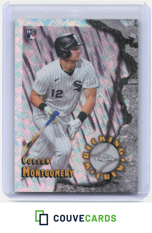 Colson Montgomery 2026 Topps Chrome Logofractor Edition #WC-23 Wrecking Crew