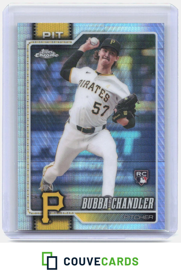 Bubba Chandler 2026 Topps Chrome #93 Topps Refractor RC