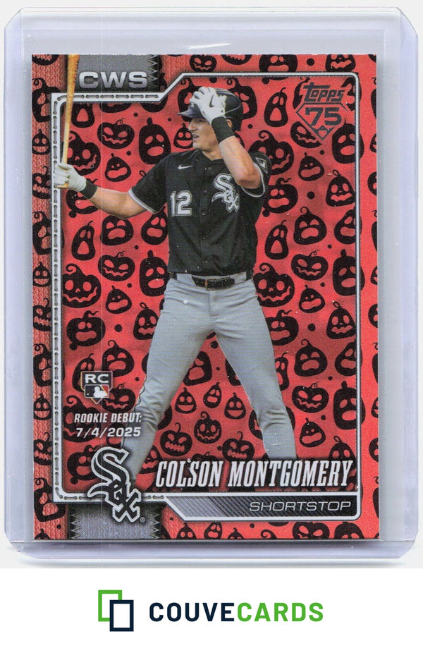 Colson Montgomery 2026 Topps Update #US125 Holiday Jack O'Lantern