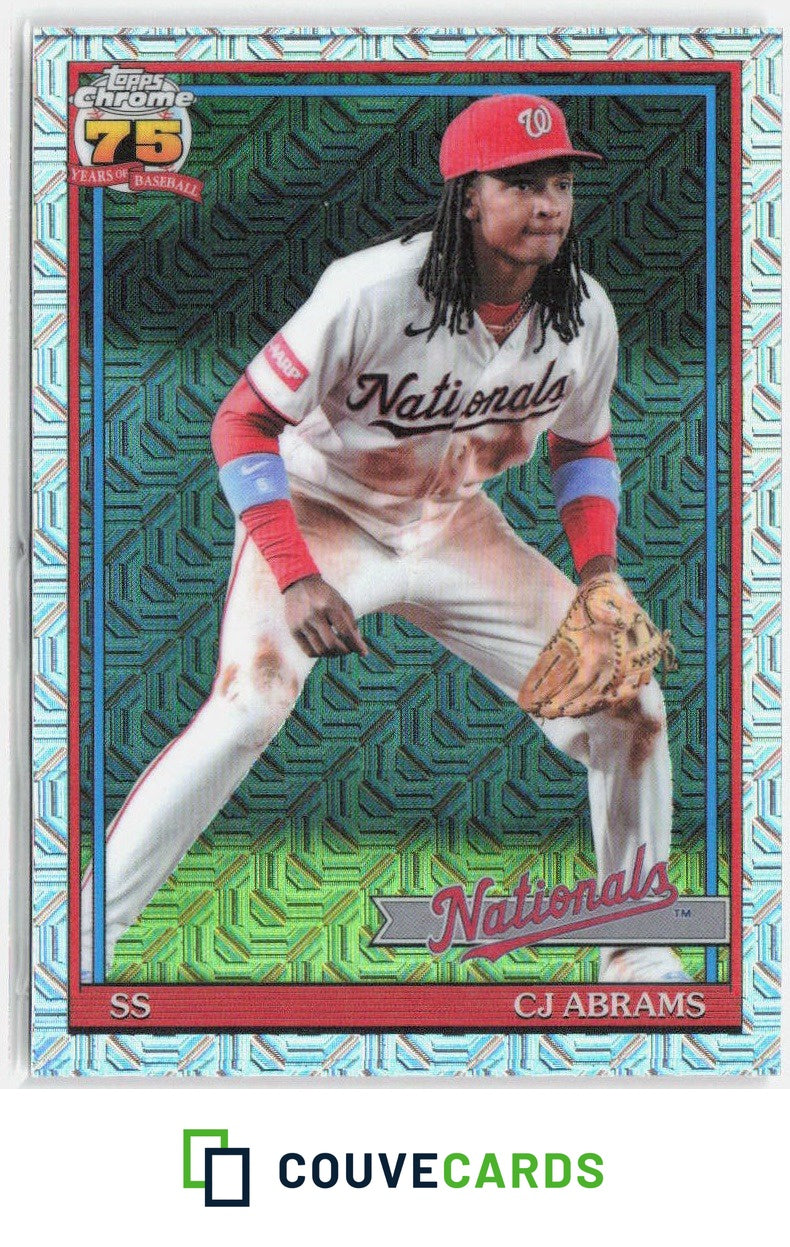 2026 Topps Update 1991 Topps Baseball 35th Anniversary Chrome CJ Abrams #U91C-72