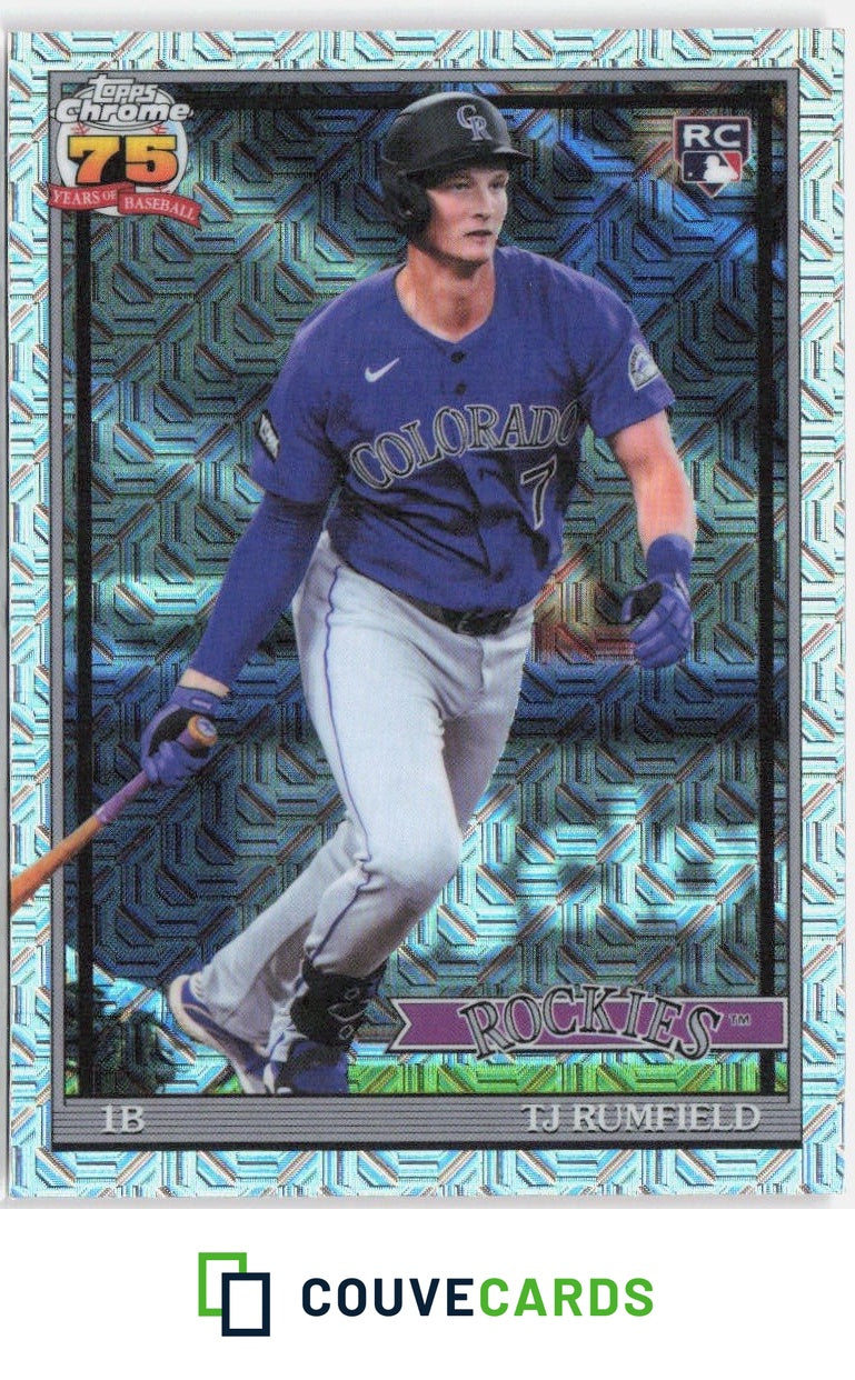 2026 Topps Update 1991 Topps Baseball 35th Chrome TJ Rumfield #U91C-4