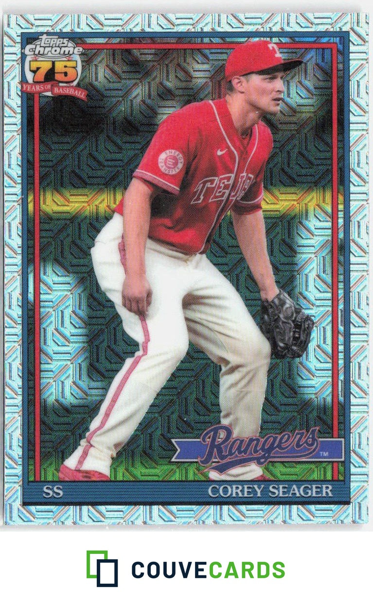 2026 Topps Update 1991 Topps Baseball 35th Chrome Corey Seager #U91C-98