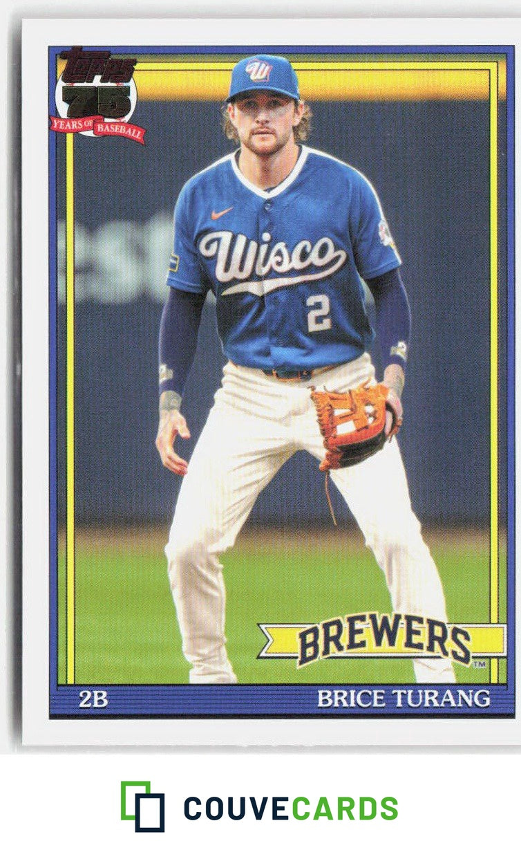 2026 Topps Update 1991 Topps Baseball 35th Anniversary Brice Turang #U91-43