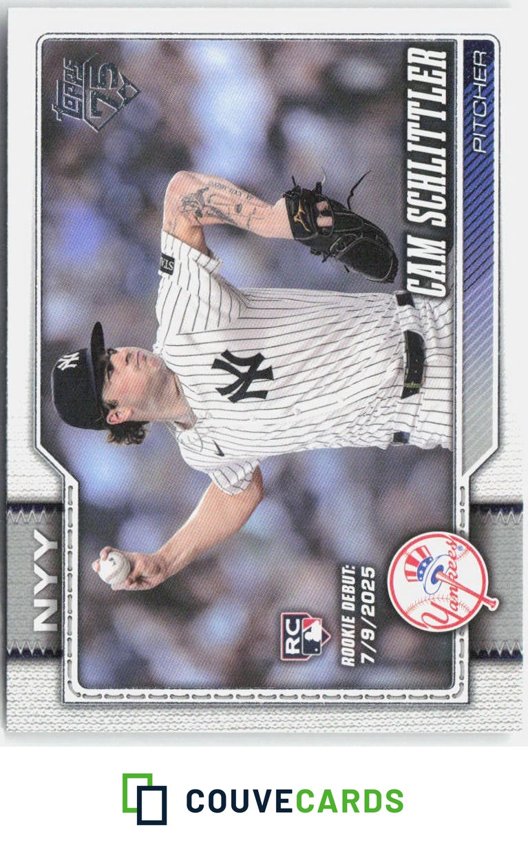 2026 Topps Update Cam Schlittler #US78