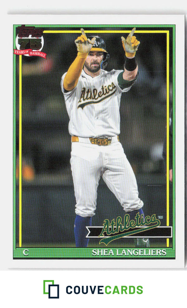 Shea Langeliers 2026 Topps Update U91-23 1991 Topps Baseball 35th Anniversary