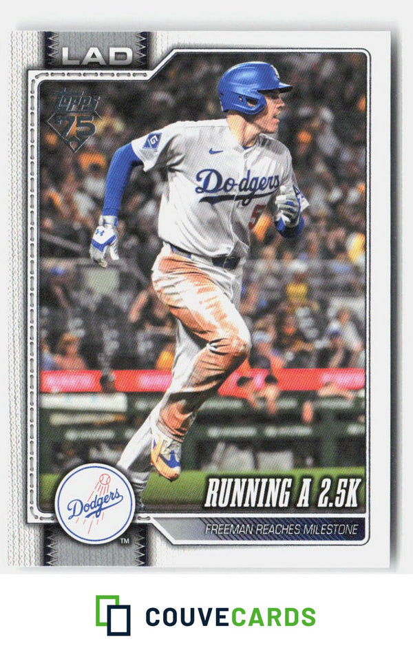 Running a 2.5K 2026 Topps Update US310