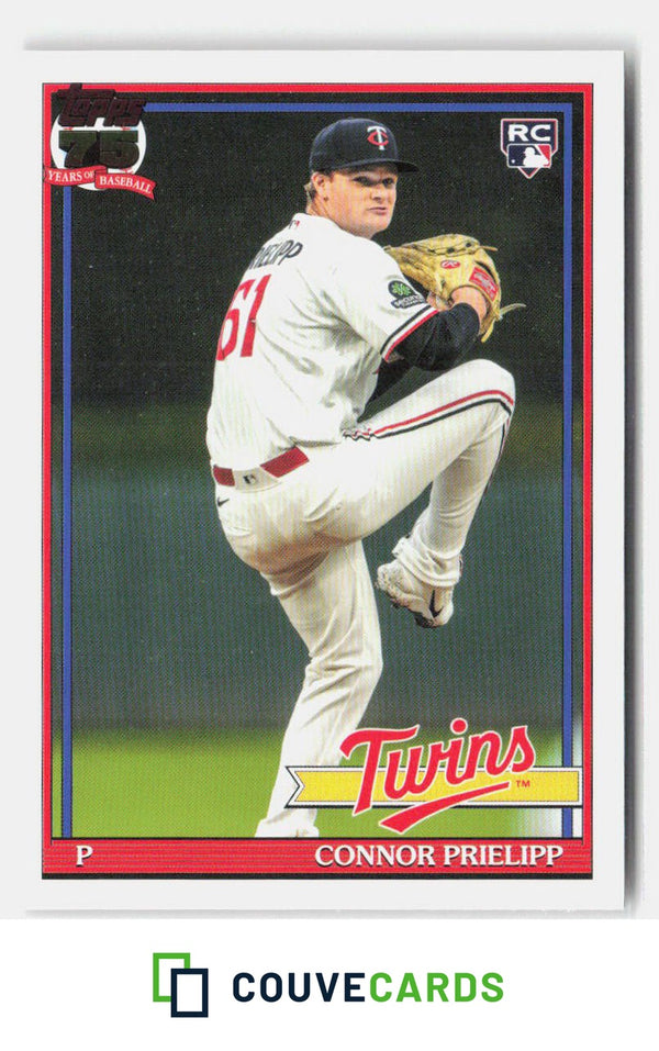 Connor Prielipp 2026 Topps Update U91-44 1991 Topps Baseball 35th Anniversary