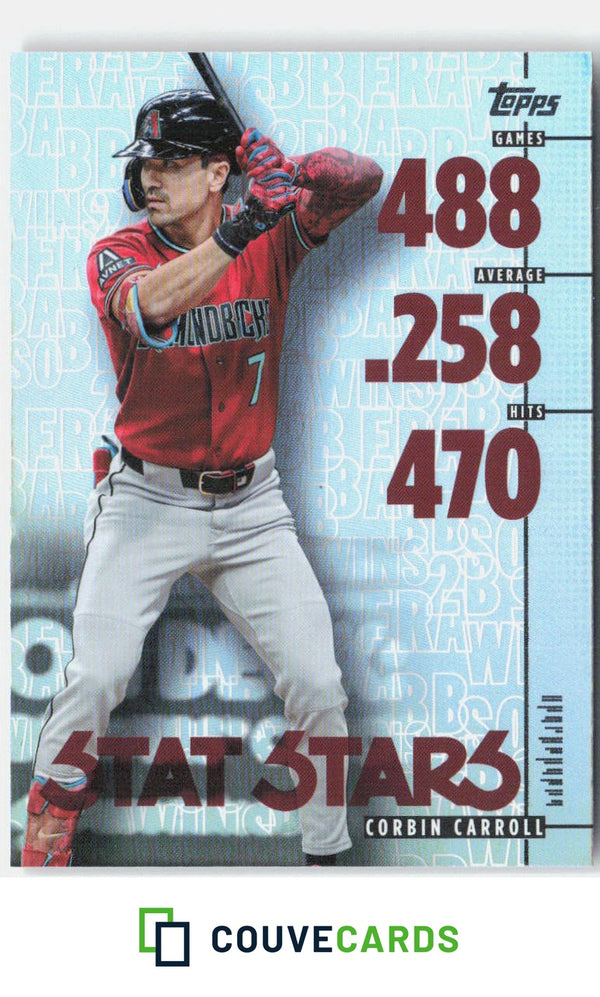 Corbin Carroll 2026 Topps Update SS-16 Stat Stars
