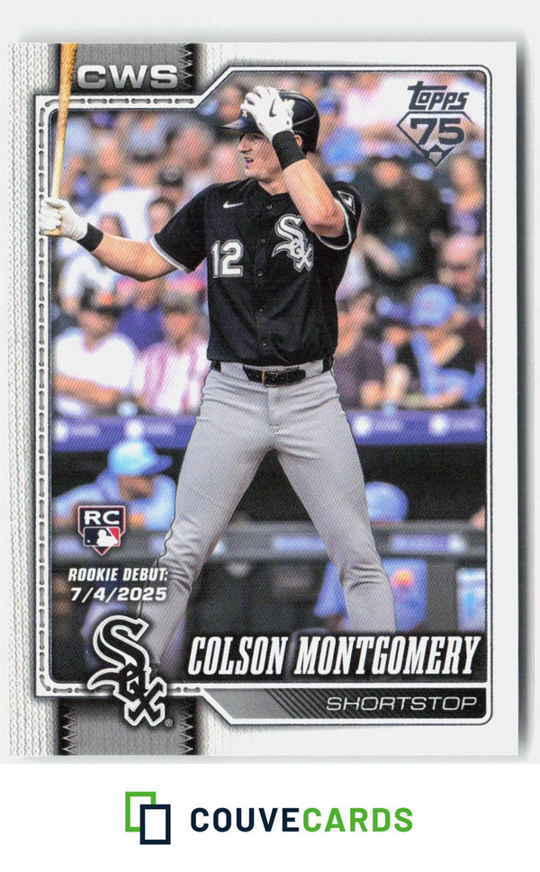Colson Montgomery 2026 Topps Update US125