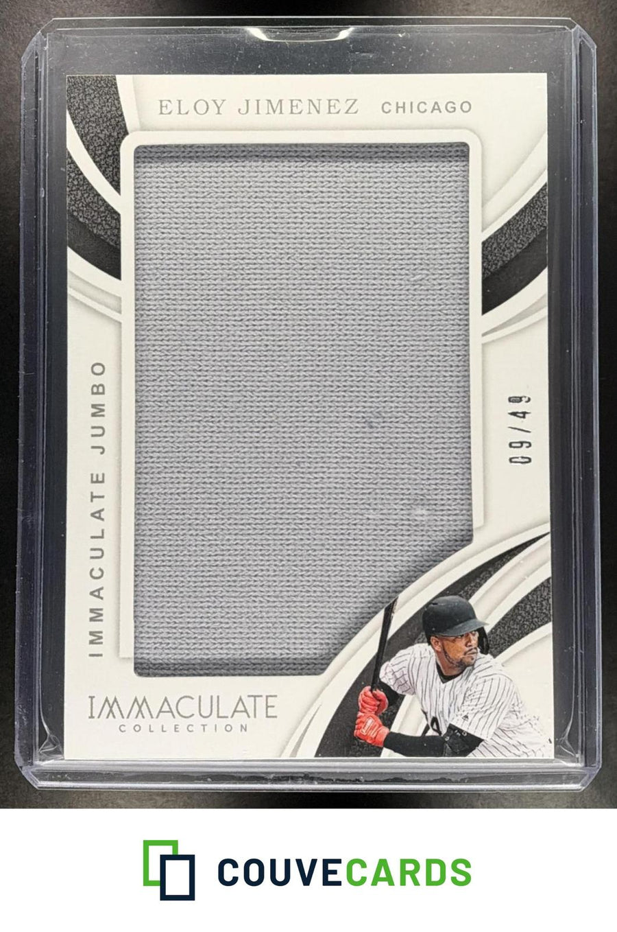 2019 Panini Immaculate Collection Immaculate Jumbo Eloy Jimenez #IJ-EJ #/49