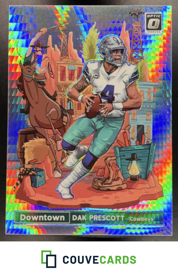 2019 Donruss Optic Downtown Dak Prescott #DT-10