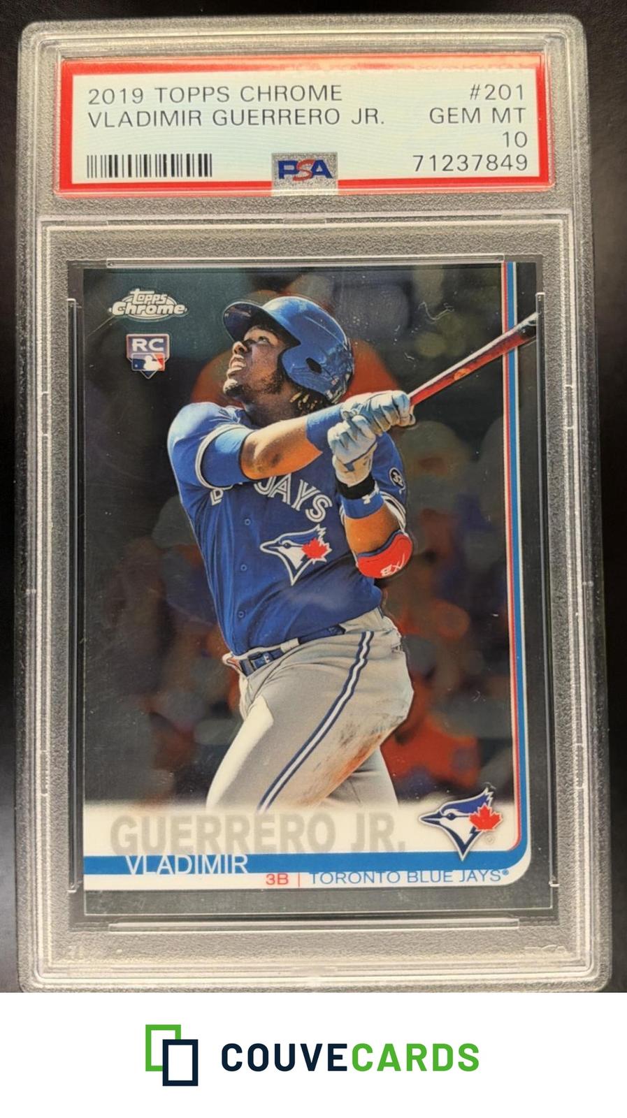 2019 Topps Chrome Vladimir Guerrero Jr. #201 RC PSA