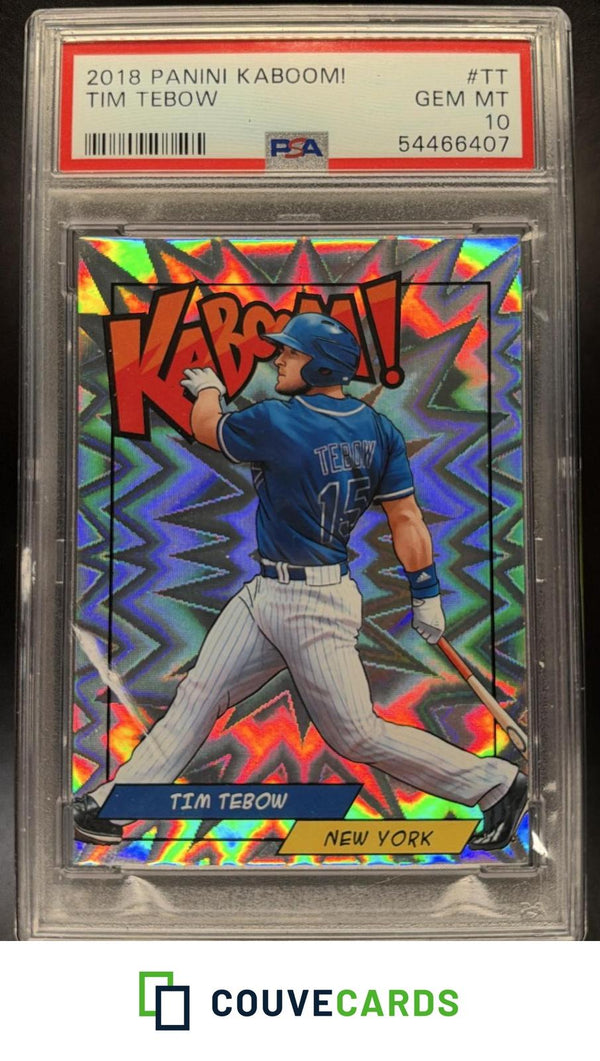 2018 Panini Kaboom! Tim Tebow #K-TT PSA