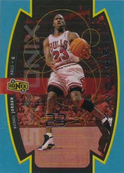 1998-99 Upper Deck Ionix #S1 Michael Jordan Skyonix PSA 8